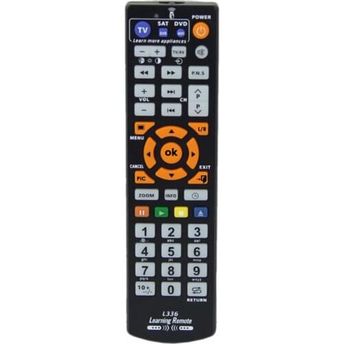 SOONHUA Universal Smart IR Remote Control TV Replacement Controllers With Learning Function Copy for TV CBL DVD SAT Control