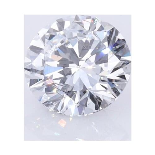 Starszuan 1.13ct /6.6mm size Round Lab Grown Diamond D White Color SI Clarity Loose HPHT Diamond with IGI certificated