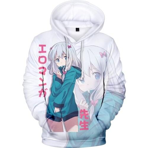 Izumi Sagiri Eromanga Sensei 3D Print hoodies Fashion Fall Winer Suit Hoodies Sportswear Hooded Kawaii Women/Men the hooded