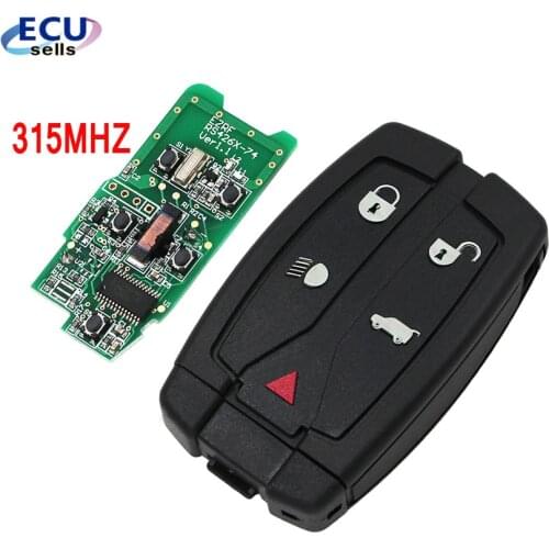 Smart Remote Key 5 Buttons 315MHz ID46 Chip for Land Rover freelander 2 LR2 FCC ID: NT8TX9 with small key
