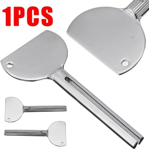 1Pcs Metal Tube Toothpaste Squeezer U Shape Hair Dye Oil Paint Cosmetic Rolling Tube Squeezing Bathroom Accessories