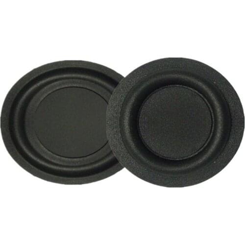 2Pcs/Lot Portable 40MM Bass Diaphragm For DIY Home Film Theater Audio Speakers, Passive Board Speaker Bass Membranes