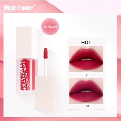 8 Colors Non-stick Cup Lip Gloss Full Color High-pigmented Lip Glaze Waterproof Long-wearing Lip Makeup TSLM2