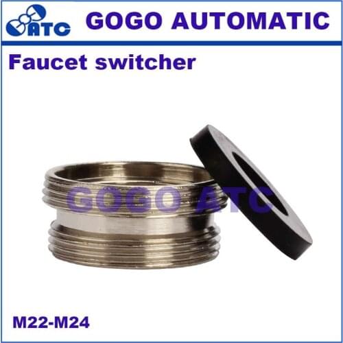 Water Purifier Faucet Switch Accessories male thread connector Fittings M22-M24 Interface Faucet Replenishment External Teeth