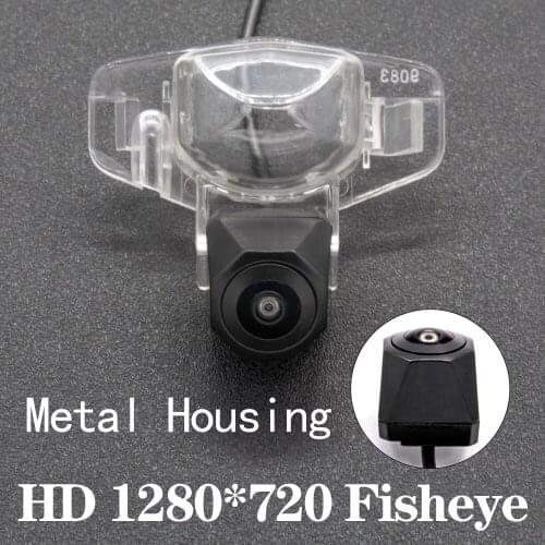 HD 1280*720 Fisheye Metal Housing Car Rear View Camera For Honda CRV SUV MK3 Honda Insight MK2 Honda Stepwgn MK4