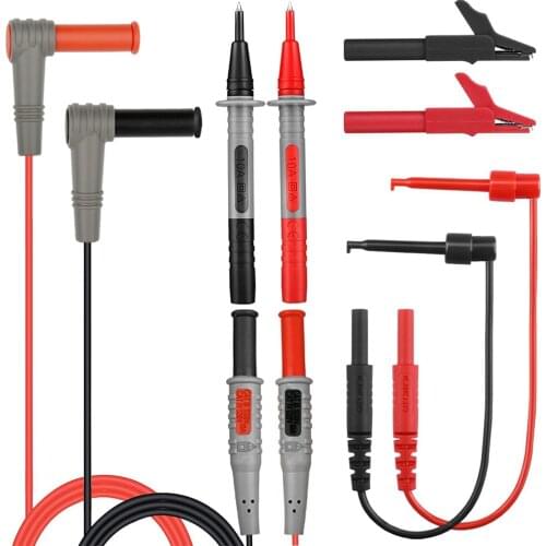 Test probe for Multimeter Probe Teste Leads for Multimeter Wire Cable with Alligator Pliers Needle Tip Feeler Test Lead Kits