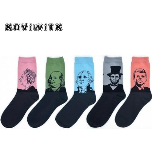 Мужские носки с принтом KOViWiTK China At AliExpress