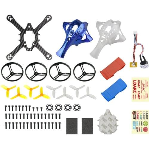 LDARC ET125 4S Frame KIT Accessories / Carbon Plate / Canopy for FPV Racing Drone Quadcopter Spare Parts