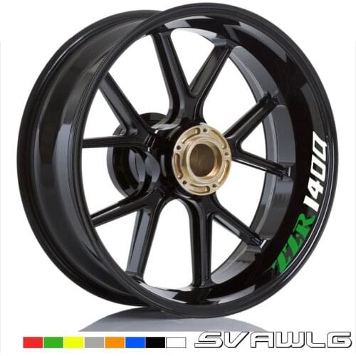 Motorcycle High Quality Outer Rim Wheel Decal Reflective Stickers For Kawasaki ZZ-R1400 ZZR 1400 Stickers