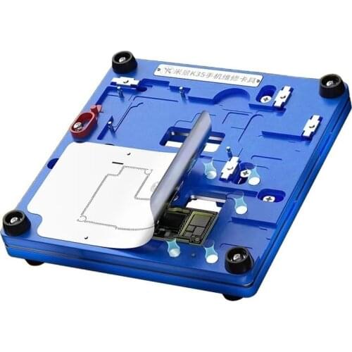 New 4 in1Mijing K35 for iPhone 12/Mini/12 Pro/12 Pro Max mobile board holder welding fixture PCB board IC chip repair platform