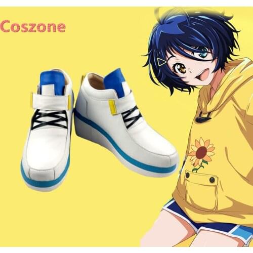 Wonder Egg Priority Ohto Ai Cosplay Shoes Hallwoeen Costume Accessory Prop
