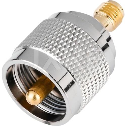 RF coaxial coax adapter UHF to SMA connector PL259 SO239 UHF male to SMA female Jack fast ship