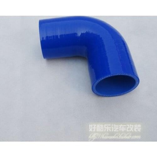90Degree 80mm silicone Hose car refires worm gear supercharger refires tube refires silica gel connector