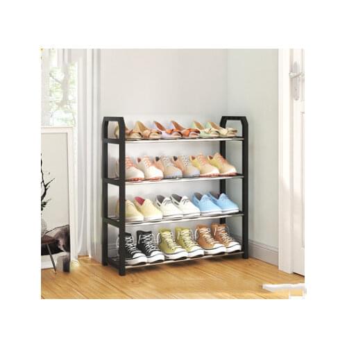 Shoe rack Simple multi-layer door shoe cabinet Multi-functional storage shoe rack for household dormitory