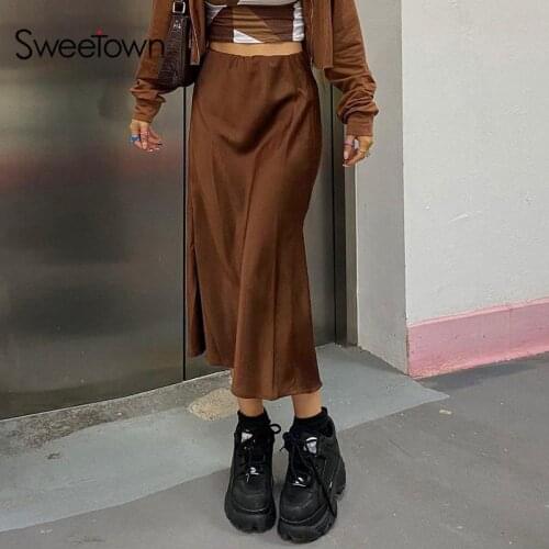 Sweetown Lace Pencil Skirts