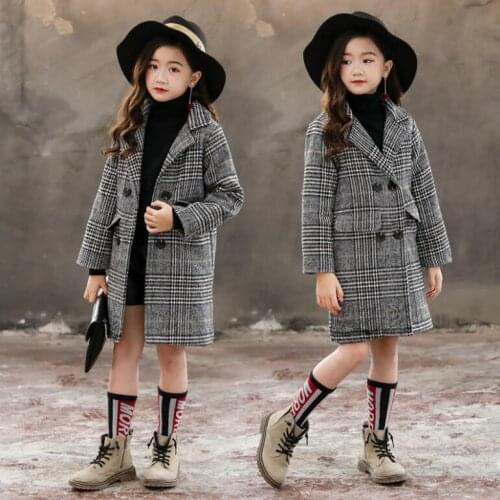 ZHIZAN Trench Coats For Girls