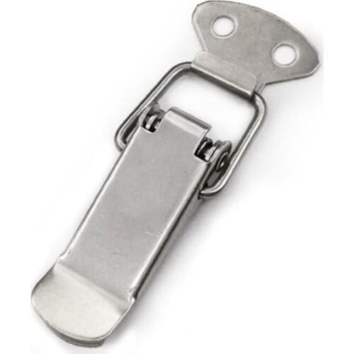 10 Pcs Suitcase Chest Tool Box Locking A05 Spring Loaded Buckle Toggle Latch Hasp Lock Durable Practical Hardware Parts