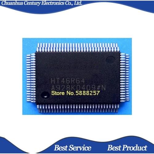 HT46R64 QFP100 Original and New In Stock