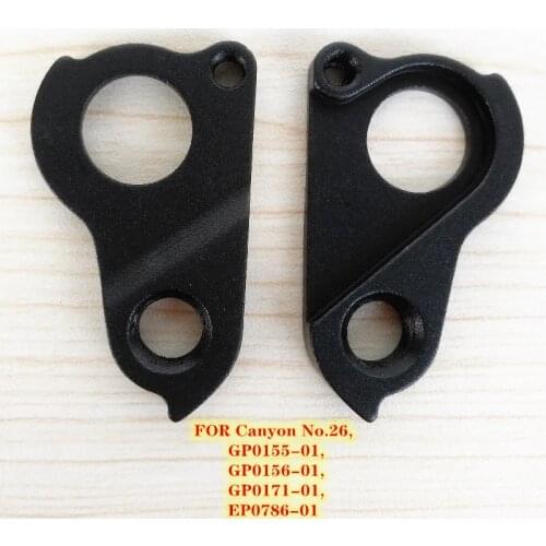 2pc CNC Bicycle MECH Dropout For CANYON No.26 GP0155-01 EP078601 Sender CF Torque Spectral Strive Neuron Grand derailleur hanger