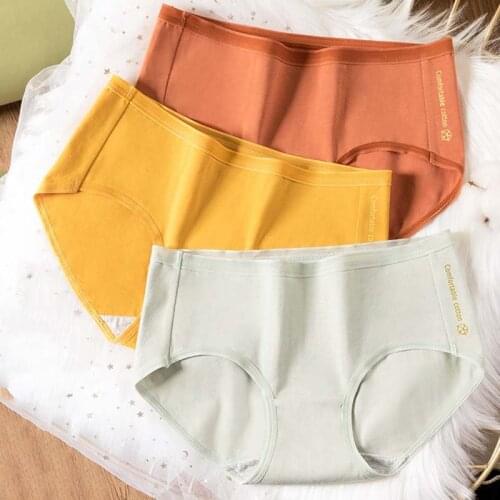 Womens panties underwear set erotic Sexy lingerie Seamless for women high waist periods pregnant menstrual cotton briefs shorts