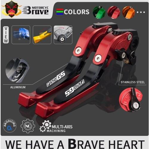 Motorcycle Accessories Adjustable Foldable Handle Levers Brake Clutch Lever For BMW F650GS 2008 2009 2010 2011 2012 F 650 GS