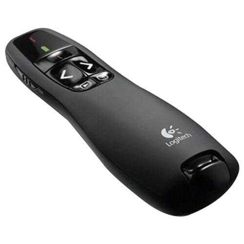 Logitech R400 Wireless Presenter Remote Control-Black