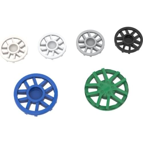 BuildMOC 24308 Wheel decoration (M0951 dedicated) (X) Permanent replacement For Building Blocks Part