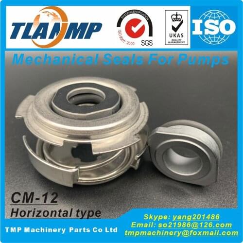 CM-12 , CM12 TLANMP Mechanical Seal For Shaft Size 12mm Horizontal Type CM1/3/5 Pump (Material:SiC/SiC/Vit)