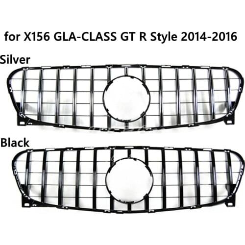 GT Panamericana Grill for Mercedes X156 GLA200 GLA250 GLA45 AMG Chrome 2014-2018
