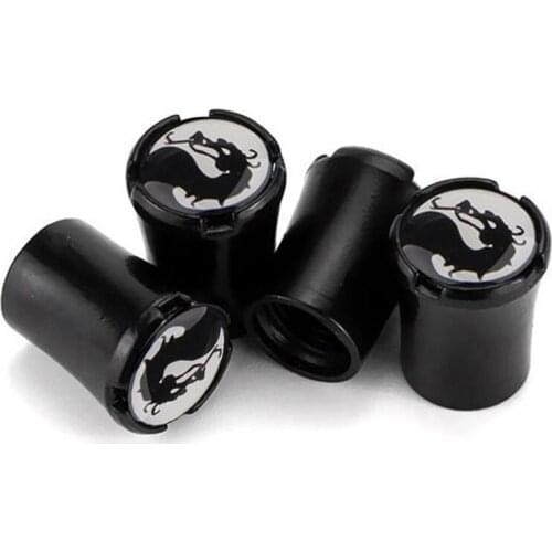 4pcs/Lot Dargon Logo Car Tire Valve Caps For Suzuki Swift SX4 Grand Vitara Wheel Tires Air Dust Waterproof Screw Airtight Cap