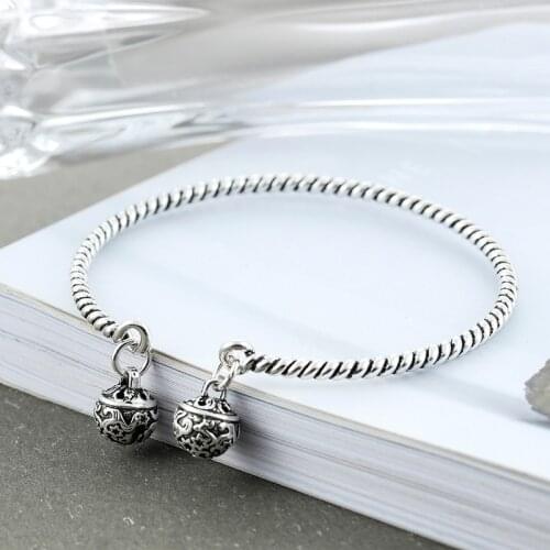 Miuoxion Retro Bell Twist Bracelet Personalizty Creative Fashion Jewelry For Women Feature Namour Charm Gift All Seasons