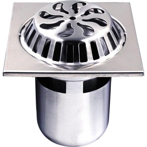 Floor drain filter for garden outdoor indoor bathroom kitchen floor floor drain sink filter core garbage plug stainless steel