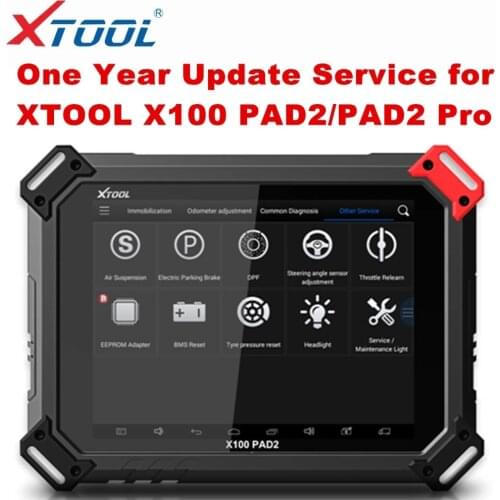 One Year Update Service for XTOOL X100 PAD2/PAD2 Pro