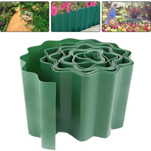 Lawn Edging,Outdoors Grass Barrier, Landscape Edging Prevents Root Propagation, Garden Lawn Edging for Landscaping Lawn 20cm x9m