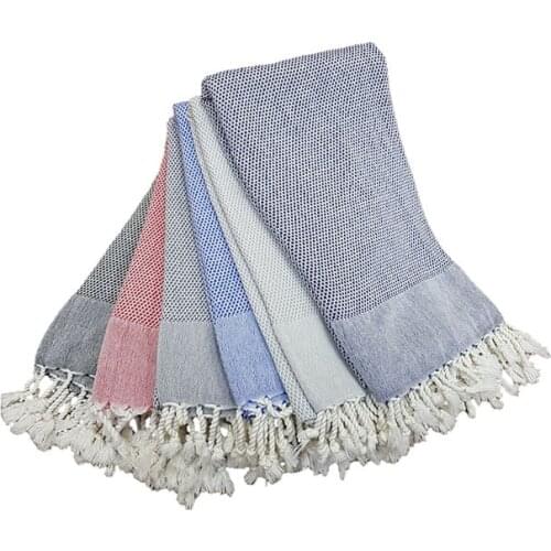 Original Design Peshtemal Towel Set 100% 100cotton Set of 5 Towels Dark Gray