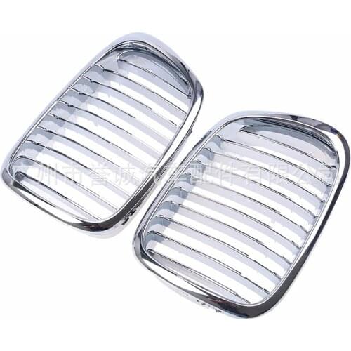 Suitable for 5 Bmw Series E39 Refit Electroplated Medium Mesh Grille in 1999-03