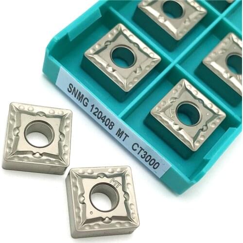 20pcs SNMG120408 MT cermet insert professional steel processing external turning tool snmg 120408 metal ceramic turning tool