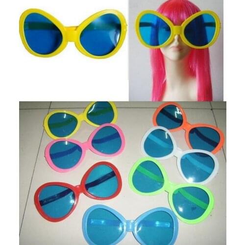 Giant Joke Sunglasses Ridiculous Club Party Costume Fancy Dress Funny Photobooth Props Shades Glasses Christmas gift supplies