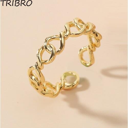 Tribro Women's Gold Rings