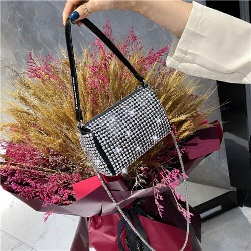 Diamond king womens bag new explosive fire inlaid with Diamond Fashion Cross Border fashion bag