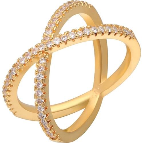 Gold-color women earth luxury Engagement Rings tellurion paved white aaa cz zircon jewelry fashion lady the globe RING