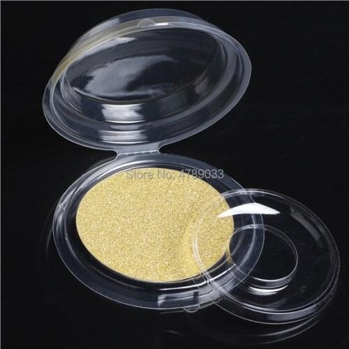 20pcs Packing Box For Eyelash Blank Eyelashes Plastic Package Portable Clear Lid Tray Magnet Eyelashes DIY Soft Packing Box