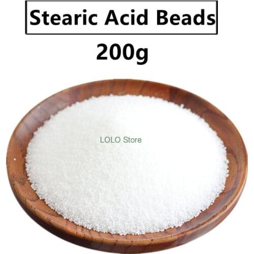 200g Stearic Acid Beads - Stearin Candle,Soap Making