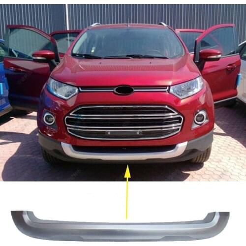 2016 For Ford Ecosport 2013 2014 2015 ABS Plastic Front Rear bumper Guard Protector Skid Plate Bumper Covers Car Styling
