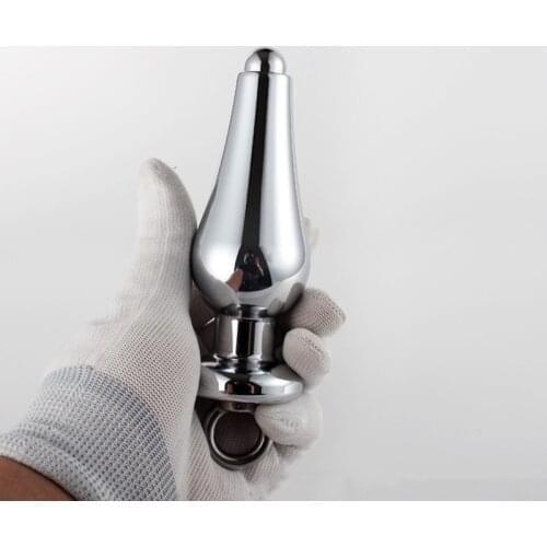 1pc Enema Plug Anal Cleaning Butt Anal Plug Big Metal Anus Cleaner Anale Douche Big Anal Plug