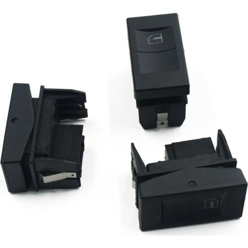 Free Shipping New Power Window Switch Single Both Side For Volkswagen VW Polo Classic 6K 2000-2002 OEM:6N0 959 855B/6N0959855B