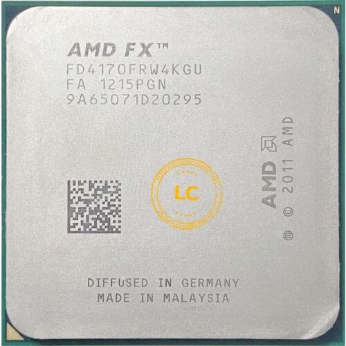 AMD FX-Series FX-4170 FX 4170 4.2 GHz Quad-Core CPU Processor FD4170FRW4KGU Socket AM3