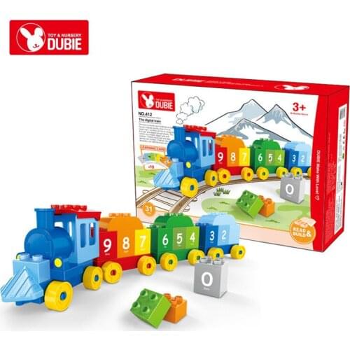 Toys Mathematical Cognitive Blocks Digital Train Boy Toys Building Blocks Educational Girl Toys Bricks Figures Model Toys
