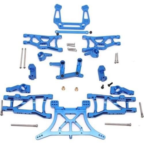 C Seat Steering Cup Swing Arm Steering Group Front And Rear Shock Absorber kit for SLASH 2WD Upgrade Accessories