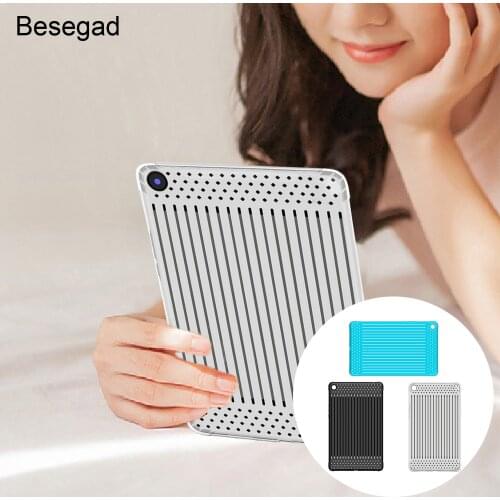 Besegad Soft Cover Case Shockproof Protective Breathable Sleeve Skin for Xiaomi Mi Pad Mipad 4 Plus 4Plus Tablet Accessories